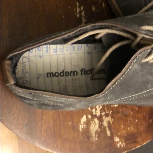 Worn once Modern Fiction size 9.5 suede - Picture 2 of 5